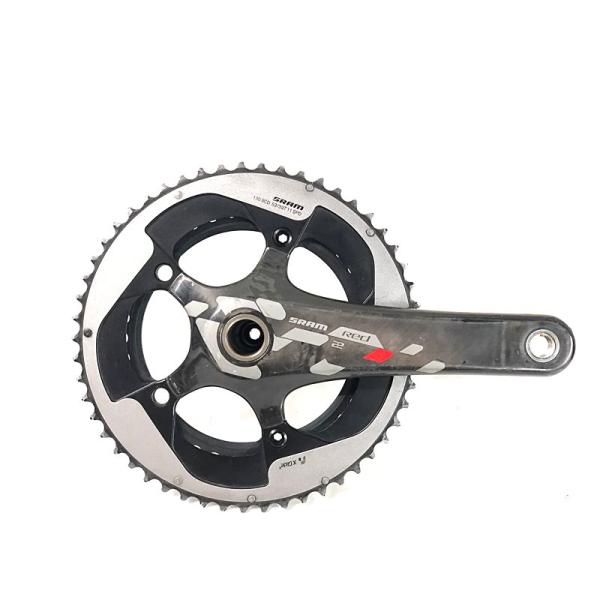 訳アリ スラム SRAM レッド 22 RED 53-39T/175mm クランクセット