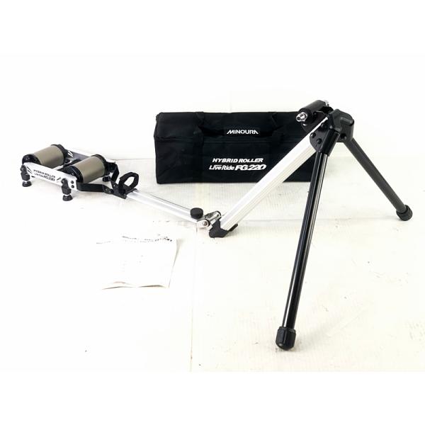ミノウラ 美品 MINOURA FG220 ハイブリッドローラー ローラー台