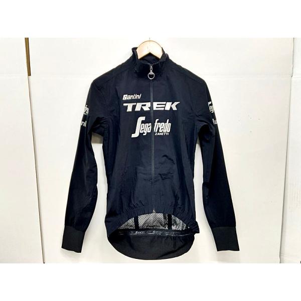 サンティーニ SANTINI トレック セガフレード レインジャケット TREK SEGAFREDO RAIN JACKET Sサイズ ブラック