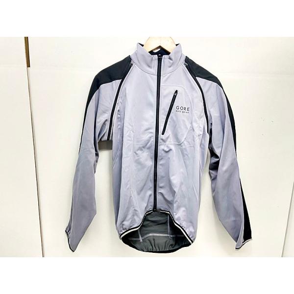 ゴアバイクウェア GORE BIKE WEAR WINDSTOPPER 長袖サイクルジャケット Mサイズ グレー