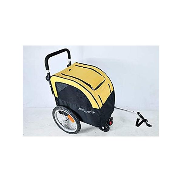 訳アリ 未使用 en ROUTE トレーラーT1 サイクルトレーラー 16インチ 固定難あり ブラック