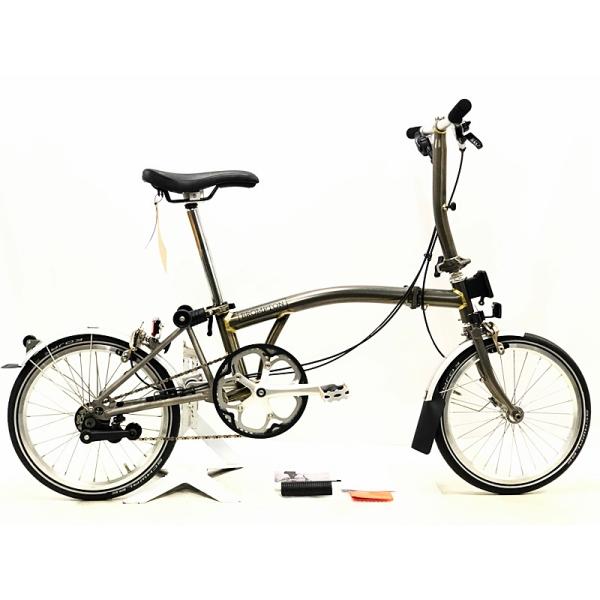 ブロンプトンS2L-X(16インチ) ブロンプトン BROMPTON S2L-X RAW チタン 2020年モデル 1X2S 16