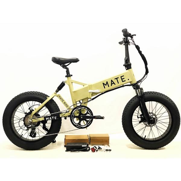 ○メイトバイク MATE BIKE メイト X 250+ 14.5Ah 2020年8月購入車体