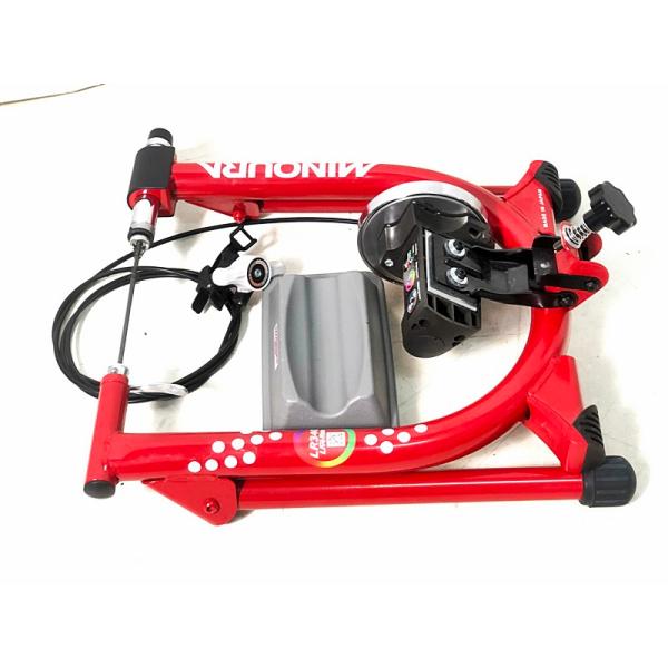 【室内トレーニングに】 MINOURA LR340 ローラー台 ミノウラ 美品 訳アリ ミノウラ MINOURA LR340 Live Ride ローラー台 7段階負荷調節