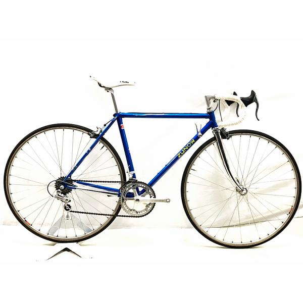ZUNOW ロードバイク 青 ズノウ ZUNOW クロモリロードバイク SHIMANO 600 ブルー : サイクル
