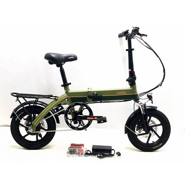 ○美品 アイッデ AIDEE A1TS 2023年8月購入車体 フォールディング