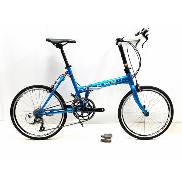 KHS F-20R 折り畳み自転車 ９ｘ２速 20インチ(406)　中古品 KHS 未走行品 KHS F-20R 2023年 SORA フォールディングバイク 折り畳み