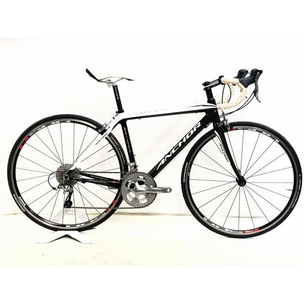 ANCHOR ロードバイク ブラック ANCOR RL8 ELITE(アンカー アールエルエイト エリート完成車