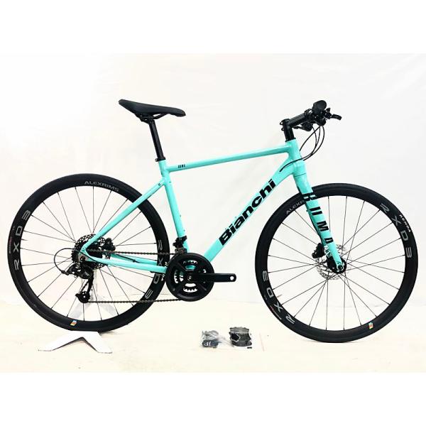 【超美品・部品総新品】ビアンキ　ローマ2 24速　クロスバイク　CT470mm Bianchi（ビアンキ） 未走行品 ローマ ROMA2 油圧ディスクブレーキ