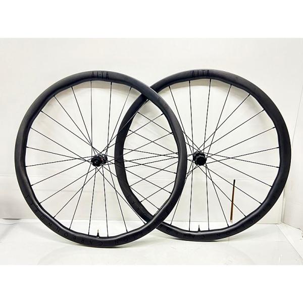 新車外し Velomann Carbon 55mm ホイールセット 未使用 未走行品 プリンストン PRINCETON CARBON WORKS ALTA 3532 EVO