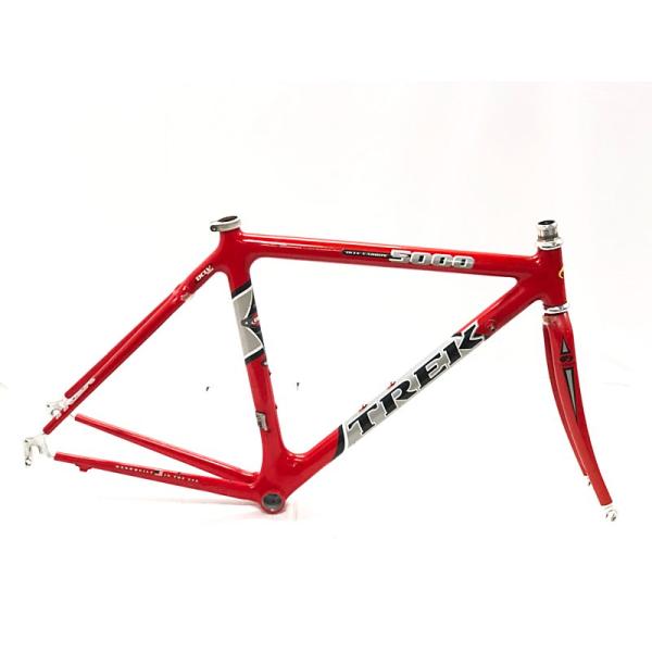 トレック TREK 5000 1999 フレームセット RED 50サイズ カーボンロード 