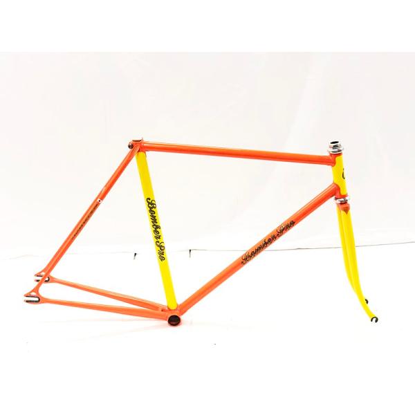 ボンバープロ BOMBER PRO トラックフレーム njs TRACK FRAME YELLOW 