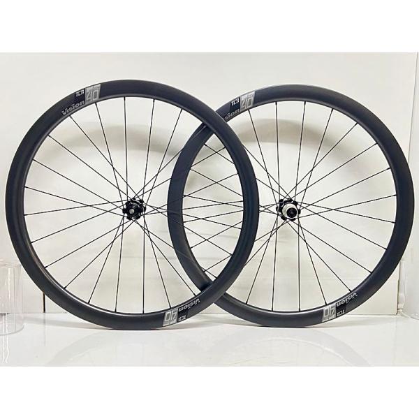 美品 ヴィジョン VISION SC40 DISC TLR ホイールセット XDR 12速