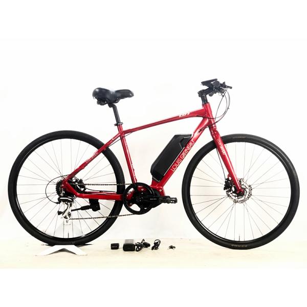 ● ルイガノ LOUIS GARNEAU アビエーターE AVIATOR-E 2021年 SHIMANO STEPS E-BIKE 電動アシスト自転車 470サイズ LGレッド
