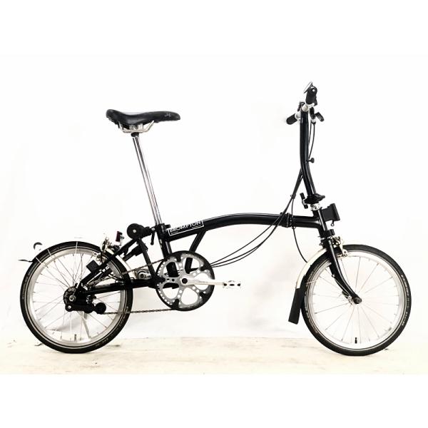 BROMPTON M6L 2013年式　折りたたみ自転車　ブラック ブロンプトン BROMPTON S6L 2013年 フォールディングバイク 折り畳み