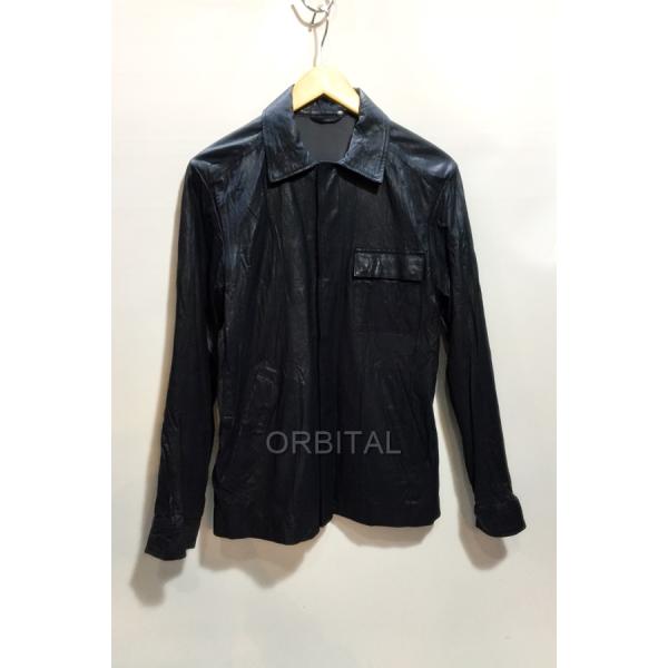 イタリア製 JOSEPH HOMME 最高羊皮 レザーシャツ ジャケット 限定版 cycleparadisestore_dky-