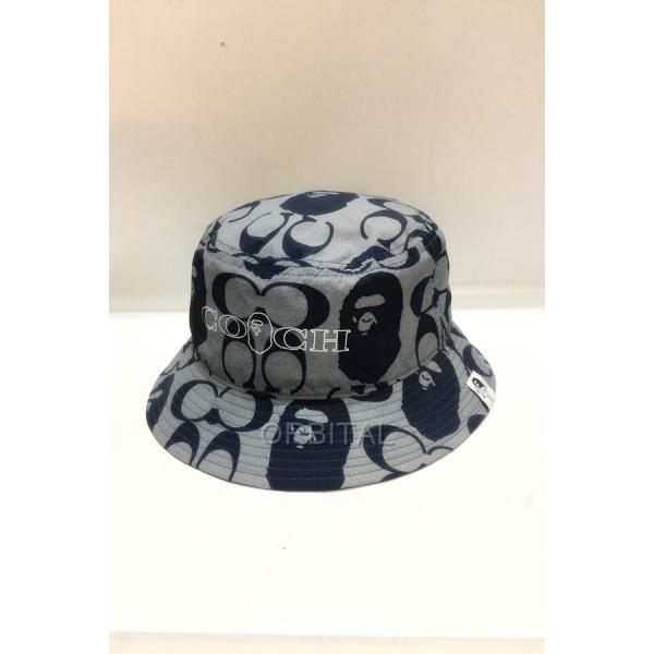 コーチとBAPEコラボバケットハット　M cycleparadisestore_dky-