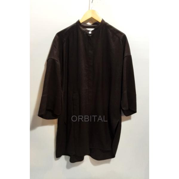 最終値下☆美品☆ ENFOLD リネンライク 2way オープンシャツ ENFOLD（エンフォルド）の「リネンライク 2way オープンシャツ