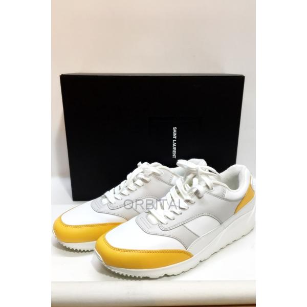 正規店買付【サンローラン】SL/61 ホワイトレザートレーナー Saint Laurent SL/61 Sneakers | White | FARFETCH
