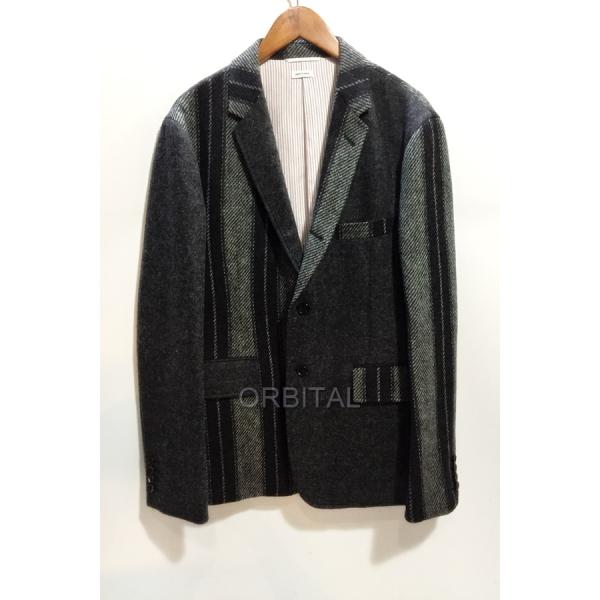 THOM BROWNE✨テーラードジャケット　グレー　0 スーツ　コットン THOM BROWNE✨テーラードジャケット グレー 0 スーツ コットン
