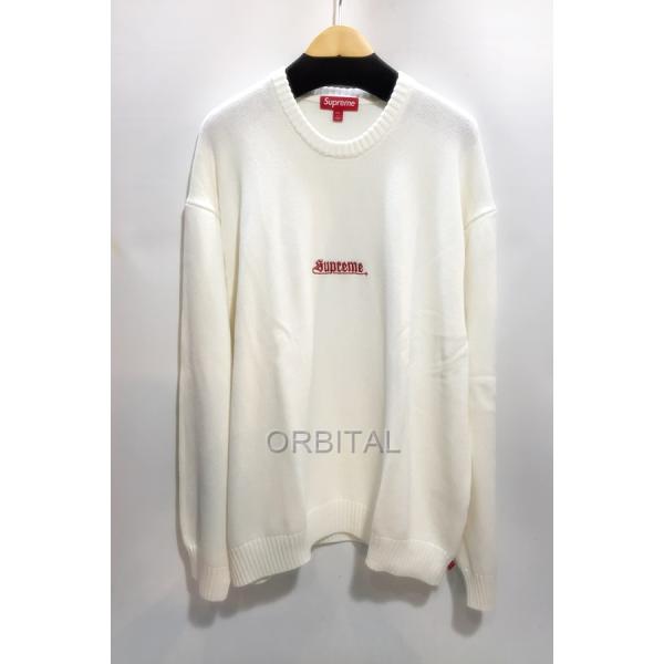 Supreme 代官山)Supreme シュプリーム Old English Sweater Supreme 代官山)Supreme シュプリーム Old English Sweater