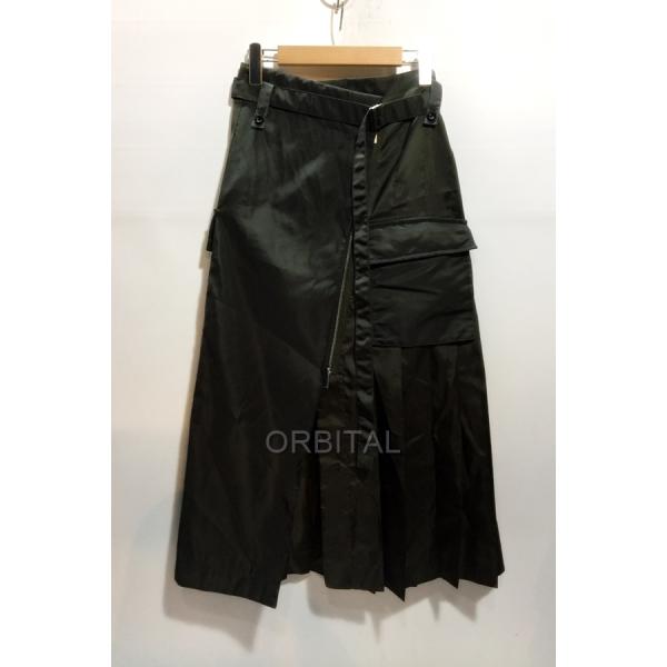 sacai（サカイ） 代官山)Sacai 23SS Nylon Twill Skirt ナイロンツイル