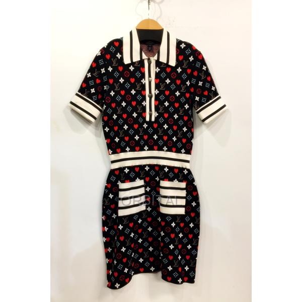 【美品】LOUIS VUITTON ルイヴィトン ニットワンピース 入手困難 LOUIS VUITTON（ルイ・ヴィトン） 代官山)LOUIS VUITTON 国内正規