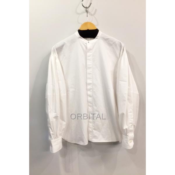 HYKE（ハイク） 代官山)HYKE 242-15228 COTTON BALLOON SLEEVE BLOUSE