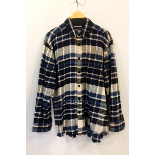 CELINE（セリーヌ） 代官山)CELINE 国内正規 24SS OVERSIZED SHIRT IN