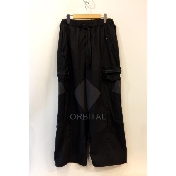 代官山)F/CE. 2.5 LAYER PIN TUCK WIDE TROUSERS - BLACK FPA03251U0001 エフシーイー レイヤーウイドパンツ ブラック サイズL