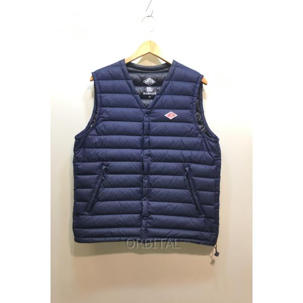 JIM極美品ダントン ダウンベスト インナーベスト JD-8753 カーキ JIM極美品ダントン ダウンベスト インナーベスト JD-8753 カーキ 美品