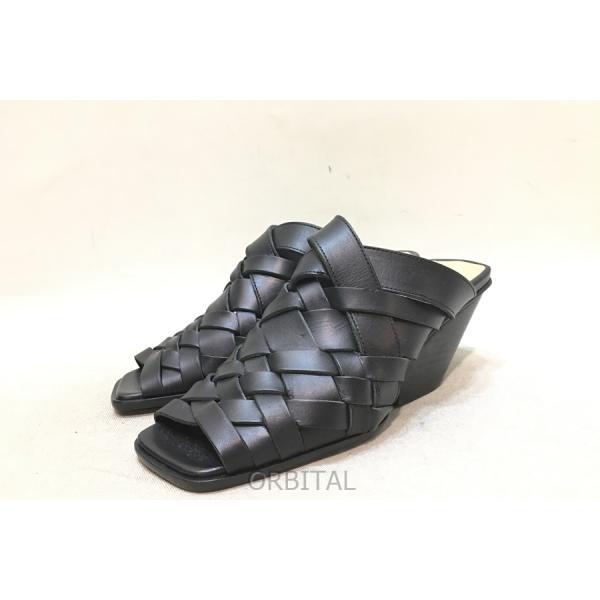 UNTISHOLD アンチショルド レザー サンダル ミュール 36