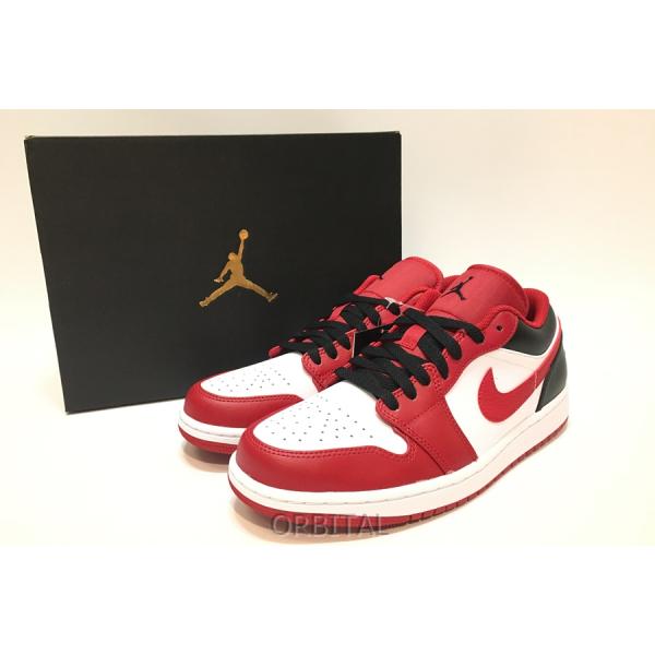 経堂) ナイキ 未使用 エアジョーダン 1 ロー ホワイト ジム レッド ブラック Nike Air Jordan 1 Low ALT Bulls 27cm