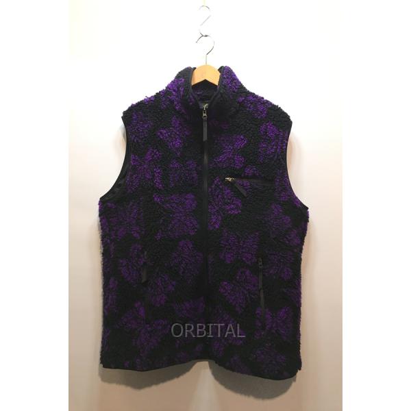 【Needles】ボアフリースベストBEAMS別注 NEEDLES × BEAMSの都会的なボアフリース