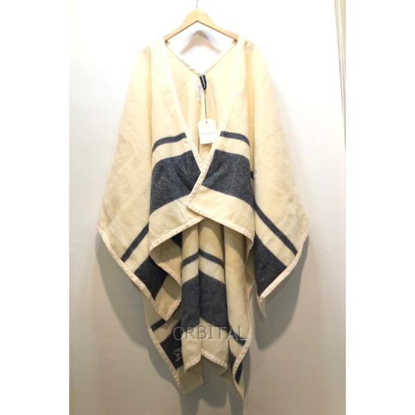MADISON BLUE カフタンポンチョ カシミヤ混 グレー F MADISON BLUE カフタンポンチョ カシミヤ混 グレー F