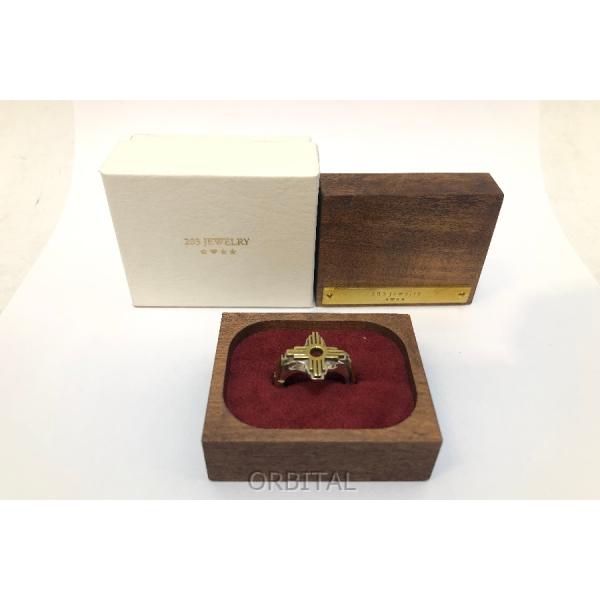 経堂) 203JEWELRY 203ジュエリー Zia リング シルバー925 真鍮 経堂) 203JEWELRY 203ジュエリー Zia リング シルバー925 真鍮
