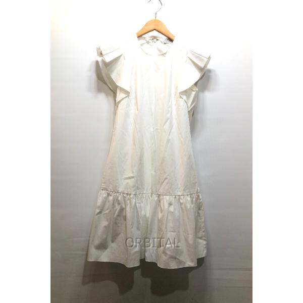 経堂) レッドヴァレンティノ REDValentino フリル袖 コットン ミニ