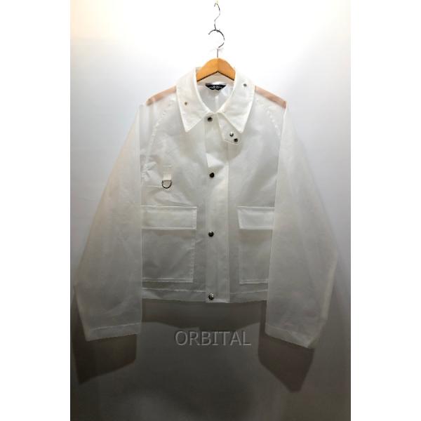 UNUSED（アンユーズド） 経堂) UNUSED PVC ジャケット クリア ホワイト
