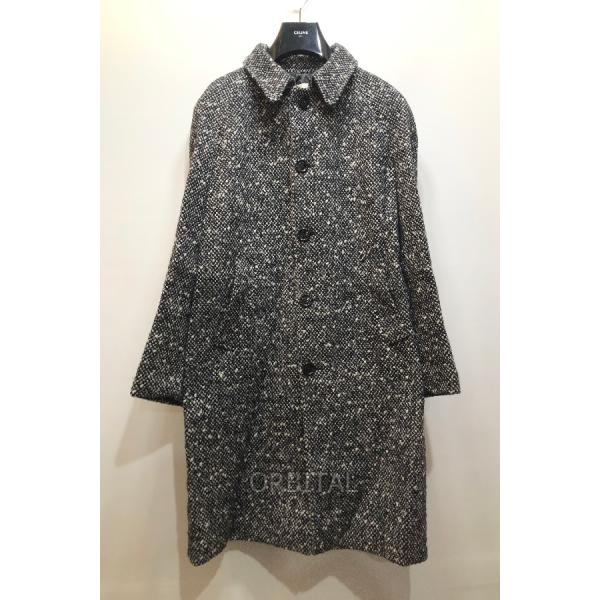 CELINE（セリーヌ） 経堂) カムデン ウール ツイード マックコート