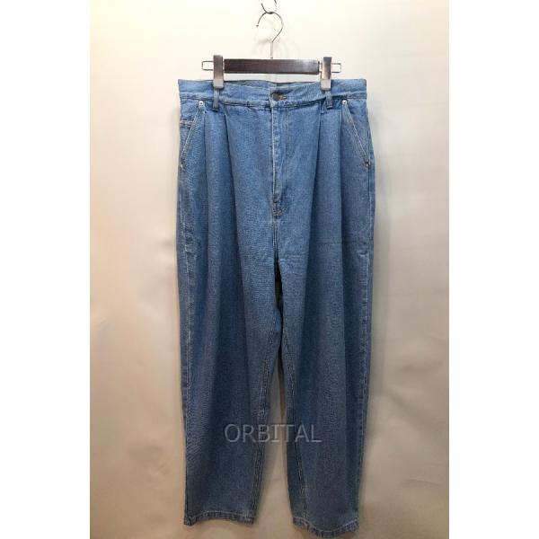 HED MAYNER（ヘドメイナー） 経堂) プリーテッドデニム PLEATED DENIM