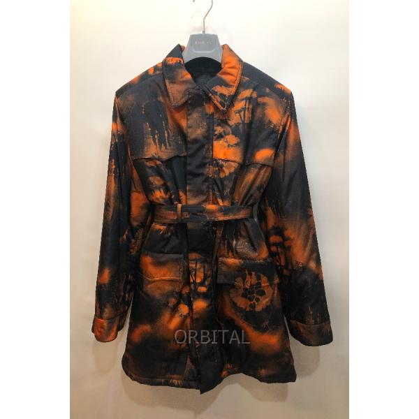 PRADA（プラダ） 経堂) グラフィック トレンチコート 22AW RE-NYLON