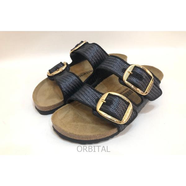 経堂) Birkenstock ビルケンシュトック Arizona Big Buckle Raffia アリゾナビッグバックルラフィア 定価33,000円 26.5cm