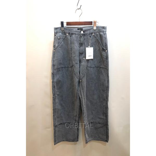 経堂) F-LAGSTUF-F フラグスタフ FADE DOUBLE KNEE PANTS フェードダブルニーパンツ FS1779 タグ付