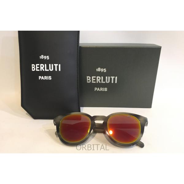 極美品　カリグラフィー✨ベルルッティBerluti　カリグラフィー　サングラス Berluti BERLUTI / ベルルッティ ツーブリッジパイロット型