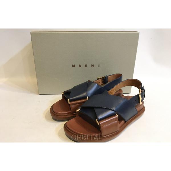 二子玉) MARNI マルニ 未使用 フスベットサンダル ストラップ