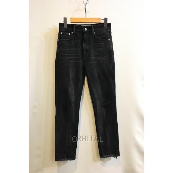 【専用】カレンソロジー ダメージ加工 ストレッチデニムパンツ38サイズ 二子玉) Curensology カレンソロジー デニムパンツ ダメージ加工