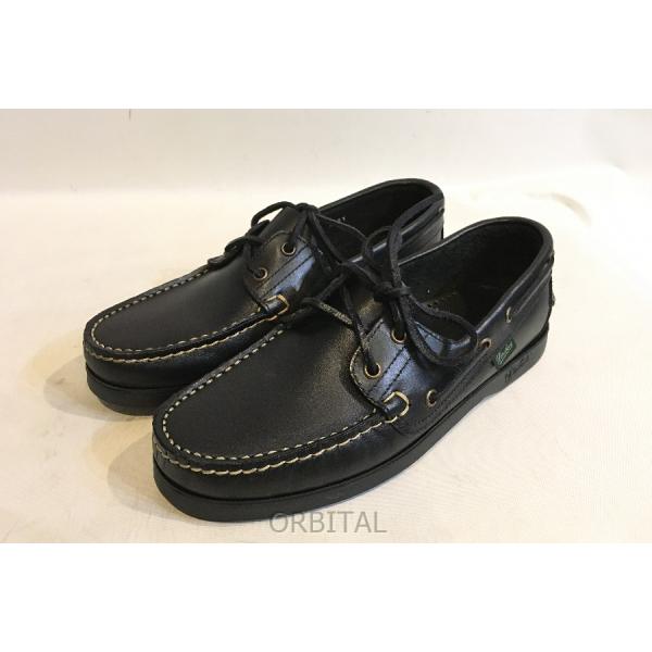 二子玉)Paraboot パラブーツ 美品 バース BARTH デッキシューズ レザー