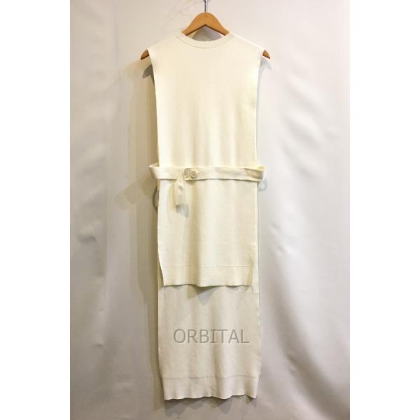 二子玉) ENFOLD エンフォルド 22SS コットンニットロングジレ