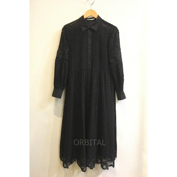 二子玉) ANAYI アナイ 24SS エンブロイダリーシャツワンピース 二子玉) ANAYI アナイ 24SS エンブロイダリーシャツワンピース