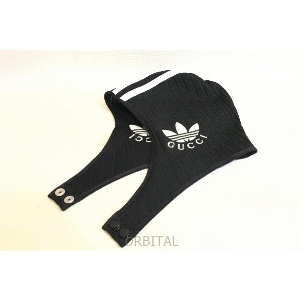二子玉)GUCCI×adidas グッチ×アディダス 22SS 未使用 KNIT HOOD コラボ